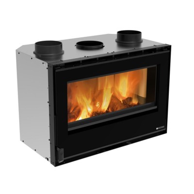 Ιταλικό μαντεμένιο τζάκι ξύλου La Nordica 80 crystal Evo 2.0 ventilato, 7.4kW - Ιταλικές ξυλόσομπες και Ενεργειακά τζάκια