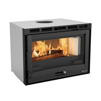 Ιταλικό μαντεμένιο τζάκι ξύλου La Nordica Inserto 70 H49 4.0 ventilato, 7.8kW - Ιταλικές ξυλόσομπες και Ενεργειακά τζάκια