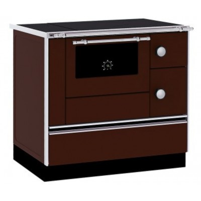 Μασίνα ξύλου με φούρνο Alfa Plam Alfa 90 H Favorit Καφέ, 6.4kW - Ξυλόσομπες με φούρνο