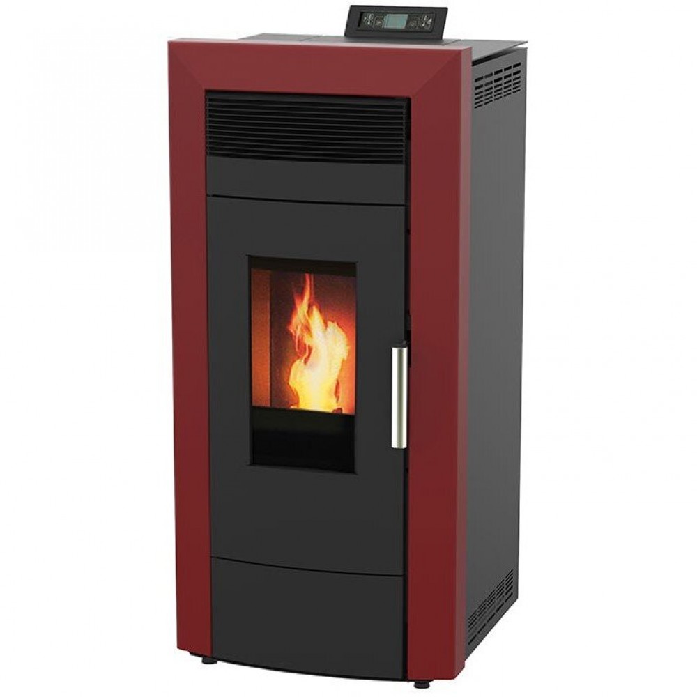 Υδραυλική σόμπα πέλλετ Alfa Plam Commo Μπορντώ, 22.5kW | Υδραυλικές Σόμπες Pellet | Σόμπες Pellet |