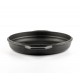 Μαντεμένιο Τηγάνι Εμαγιέ Γκριλ Hosse, Black Onyx, Ф22cm | Μαντεμένια Σχαροτήγανα | Μαντεμένια Τηγάνια |