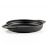 Μαντεμένιο Τηγάνι Εμαγιέ με 2 Λαβές Solagio, Black Onyx, Ф22cm