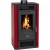 Ξυλόσομπα Prity K3 GT D Κόκκινη, 8.1 kW