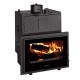 Ενεργειακό τζάκι καλοριφέρ Prity P W28 TV, 28.2kw |  |  |