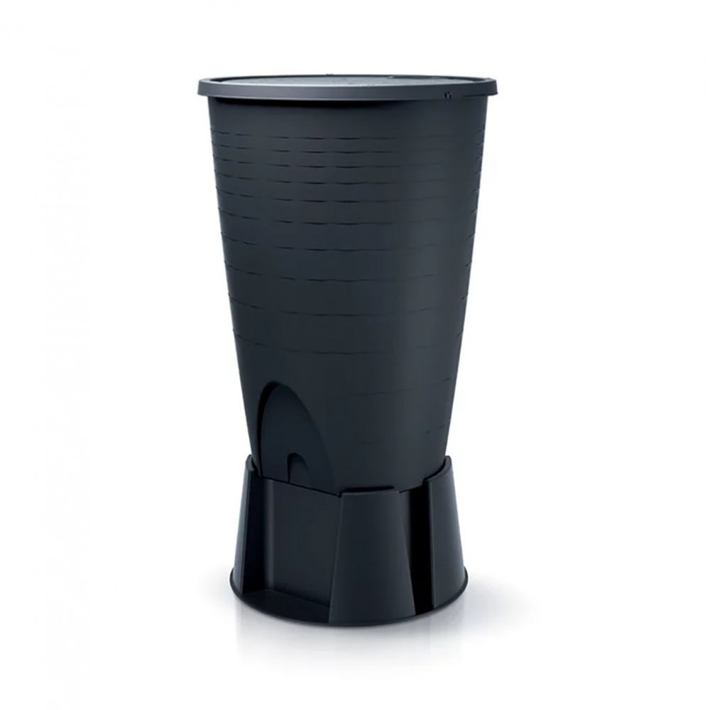 Δεξαμενή Συλλογής Βρόχινου Νερού με βάση HydroMoby Peruno Set, 260L, Ανθρακί