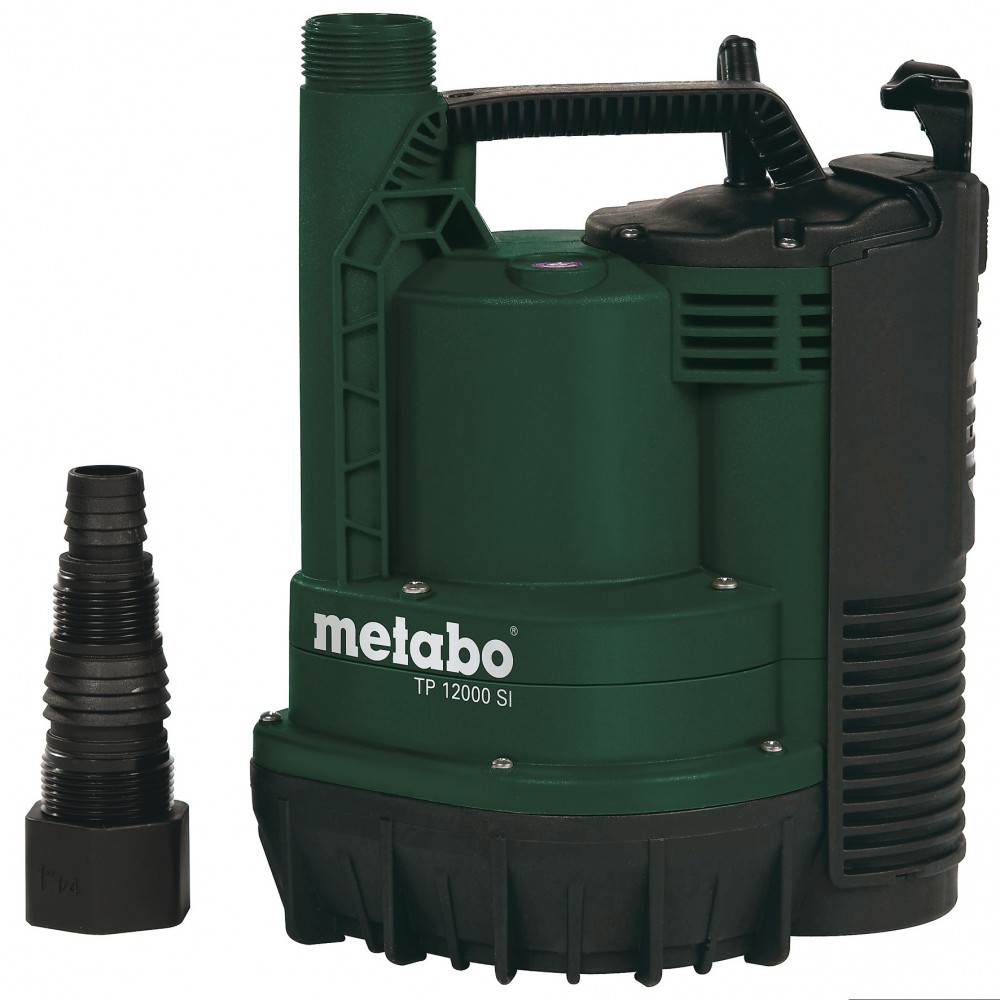 Υποβρύχια αντλία για καθαρό νερό Metabo TP 12000 SI, ισχύς 600 W, παροχή 11.700 l/h, ύψος 9 m | Υποβρύχιες αντλίες | Αντλίες νερού |
