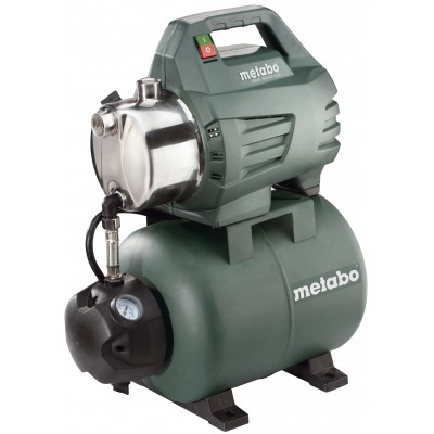 Μονοφασική υδροφόρα αντλία νερού METABO HWW 3500/25 INOX, ισχύς 900 W, παροχή 3500 l/h, ύψος 45 m, χωρητικότητα δεξαμενής 24 L - Αντλίες νερού