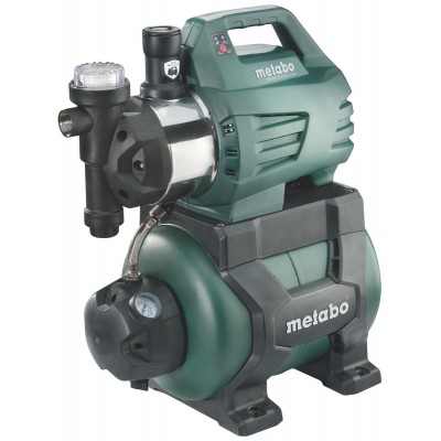 Μονοφασική υδροφόρα αντλία νερού METABO HWWI 3500/25 INOX, ισχύς 1100 W, παροχή 3500 l/h, χωρητικότητα δεξαμενής 24 L, ύψος 45 m - Αντλίες νερού