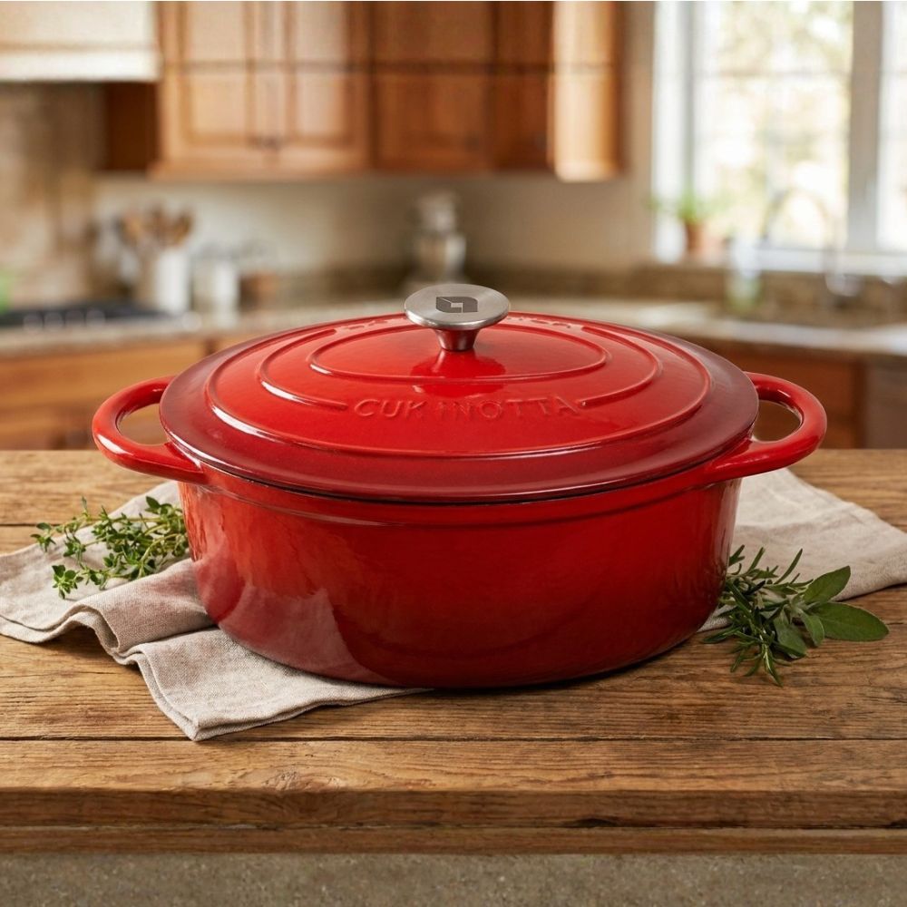 Enameled cast iron pot La Nordica, Oval, Ф29 |  |  |