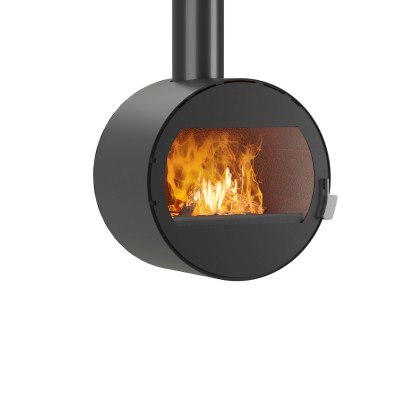 Ξυλόσομπα Velmora Fire ATS ROUND WALL, 10.2kW - Velmora Fire