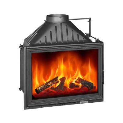 Ενεργειακό τζάκι UNIFLAM 700 LUX ECO με αποσβεστήρα και παροχή αέρα, 12kW - Ενεργειακά Τζάκια