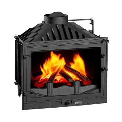 Ενεργειακό τζάκι UNIFLAM 700 STANDARD ECO με αποσβεστήρα και παροχή αέρα, 10kW - Ενεργειακά Τζάκια