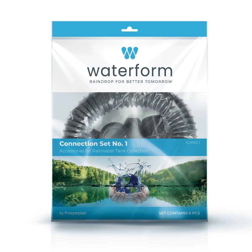 Κιτ Σύνδεσης Δεξαμενής Βρόχινου Νερού Icanset 1 Prosperplast |  |  |