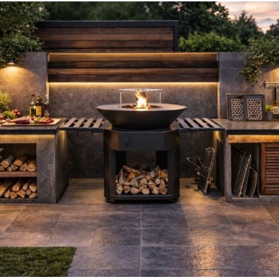 Ψησταριά Κάρβουνου από Χάλυβα Balkan Energy ROUND 920 - Ψησταριές Κάρβουνου