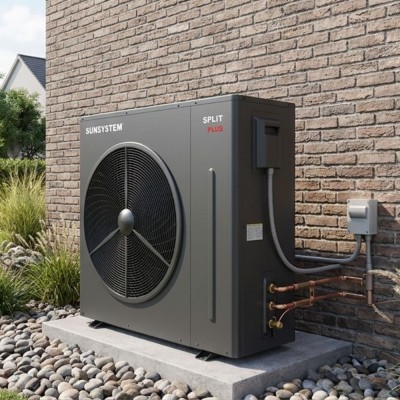 Αντλία θερμότητας SPLIT Sunsystem SPLIT PLUS 060 1PH αέρα-νερού, 6.22kW - Αντλίες θερμότητας