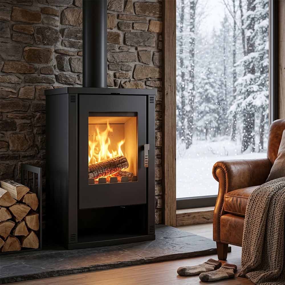 Ξυλόσομπα Verso Lheia, 7.5 kW | Σόμπες ξύλου | Ξυλόσομπες |