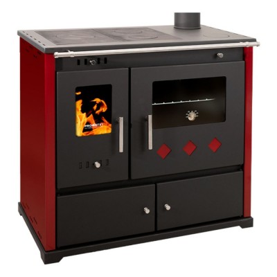 Μασίνα ξύλου Prometey Perfect Practik Lux, βουργουνδί, 9.5kW - Μασίνες Ξύλου