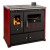 Μασίνα ξύλου Prometey Perfect Practik Lux, βουργουνδί, 9.5kW