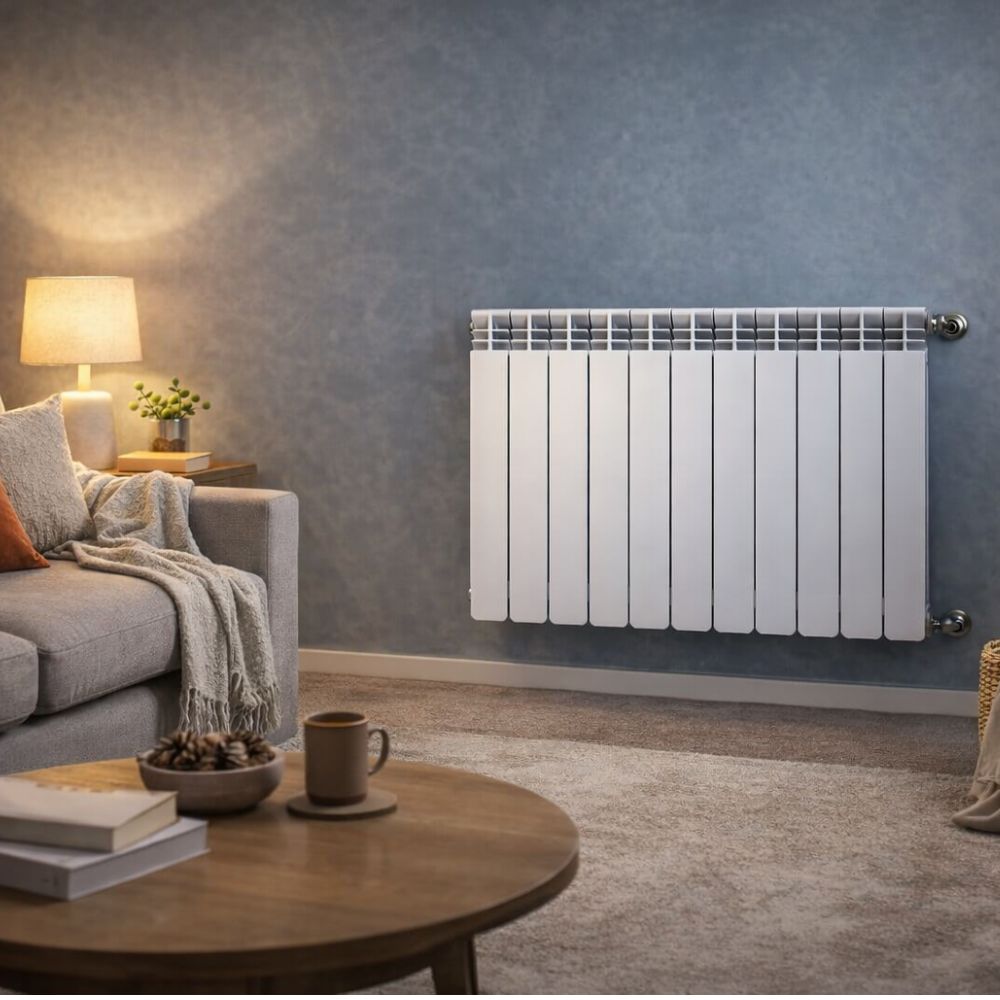 Πλήρες Σετ Καλοριφέρ Αλουμινίου  Helyos Evo H600, 5 τεμ. x 10 φέτες | Σώματα καλοριφέρ αλουμινίου | Σώματα καλοριφέρ |