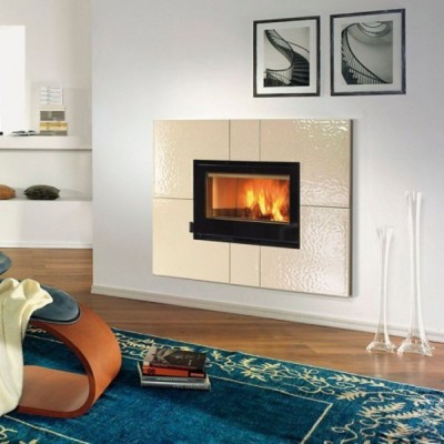 Ιταλικό μαντεμένιο τζάκι ξύλου La Nordica 80 crystal Evo 2.0 ventilato, 7.4kW - Ιταλικές ξυλόσομπες και Ενεργειακά τζάκια