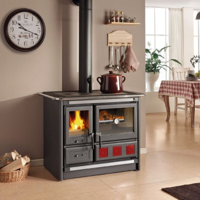 Ιταλική ξυλόσομπα κουζίνα La Nordica Rosa XXL 5.0, 11.0kW - Ιταλικές ξυλόσομπες και Ενεργειακά τζάκια