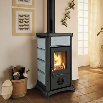 Ιταλική ξυλόσομπα La Nordica Gemma Πέτρα, 6kW - Ιταλικές ξυλόσομπες και Ενεργειακά τζάκια