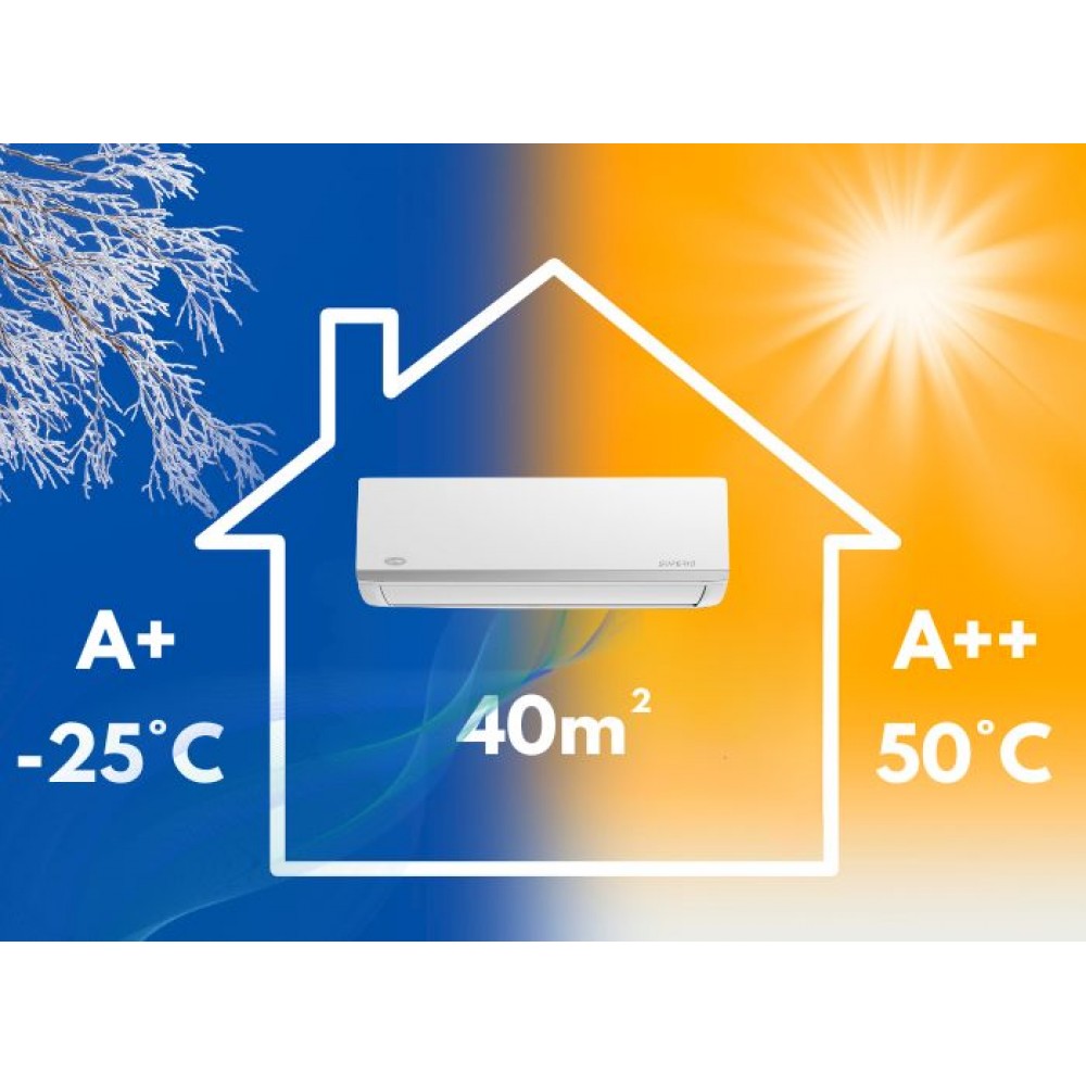 Κλιματιστικό Inverter Carrier Superia, 18000 BTU, A++/A+ με Ιονιστή και WiFi | Επίτοιχα κλιματιστικά | Κλιματιστικά |