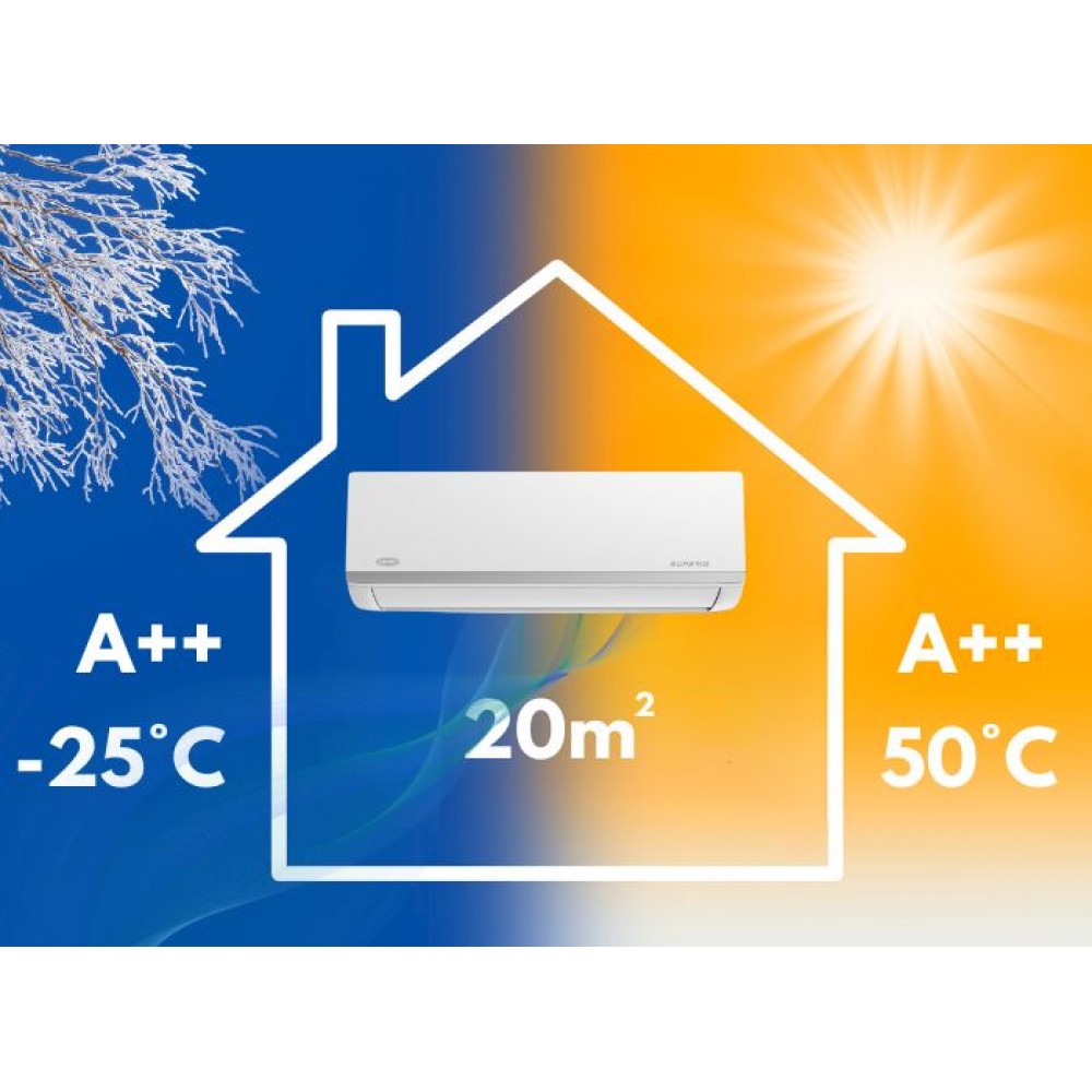 Κλιματιστικό Inverter Carrier Superia, 9000 BTU, A++/A+ με Ιονιστή και WiFi | Επίτοιχα κλιματιστικά | Κλιματιστικά |