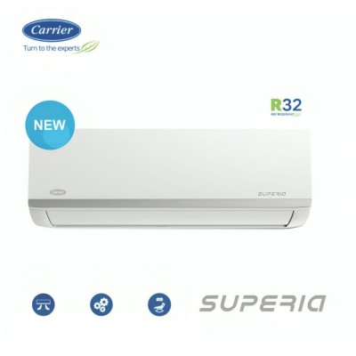  Κλιματιστικό Inverter Carrier Superia, 24000 BTU, A++/A+ με Ιονιστή και WiFi - Κλιματιστικά