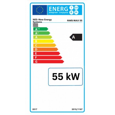 Λέβητας ξύλου BURNiT NWB MAX 55, 55kW - Λέβητες Ξύλου