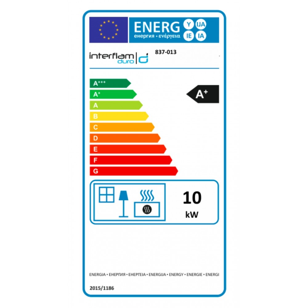 Ενεργειακό τζάκι UNIFLAM 600 DURO S με παροχή αέρα, 10kW | Μοντέρνα Τζάκια | Ενεργειακά Τζάκια |