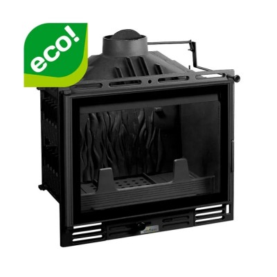 Ενεργειακό τζάκι UNIFLAM 600 PLUS ECO με κλαπέτο και παροχή αέρα, 8kW - Ενεργειακά Τζάκια