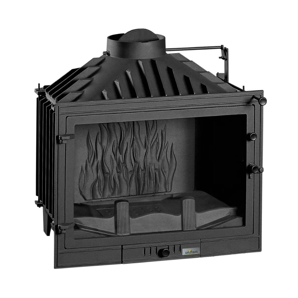 Ενεργειακό τζάκι UNIFLAM 700 STANDARD ECO με αποσβεστήρα και παροχή αέρα, 10kW | Μοντέρνα Τζάκια | Ενεργειακά Τζάκια |