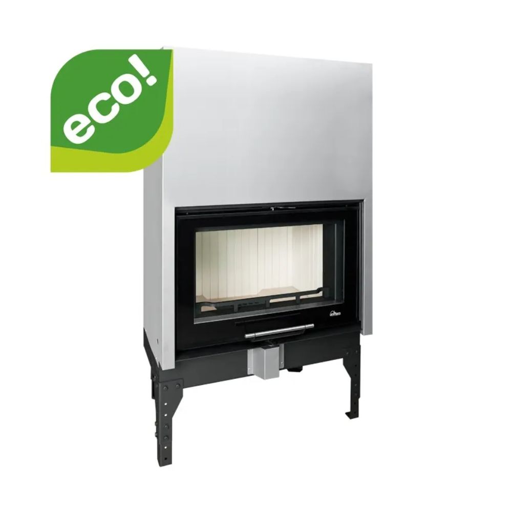 Ενεργειακό τζάκι UNIFLAM 760 EVO με συρόμενη πόρτα και παροχή αέρα, 11kW | Μοντέρνα Τζάκια | Ενεργειακά Τζάκια |