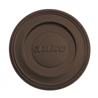 Ροζέτα για καπναγωγό, Καφέ, 80mm - Ροζέτες καμινάδας