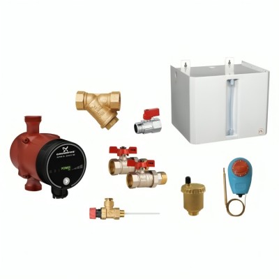 Υδραυλικό κιτ με κυκλοφορητή Grundfos για ανοιχτά συστήματα κεντρικής θέρμανσης - Σύγκριση Προϊόντων