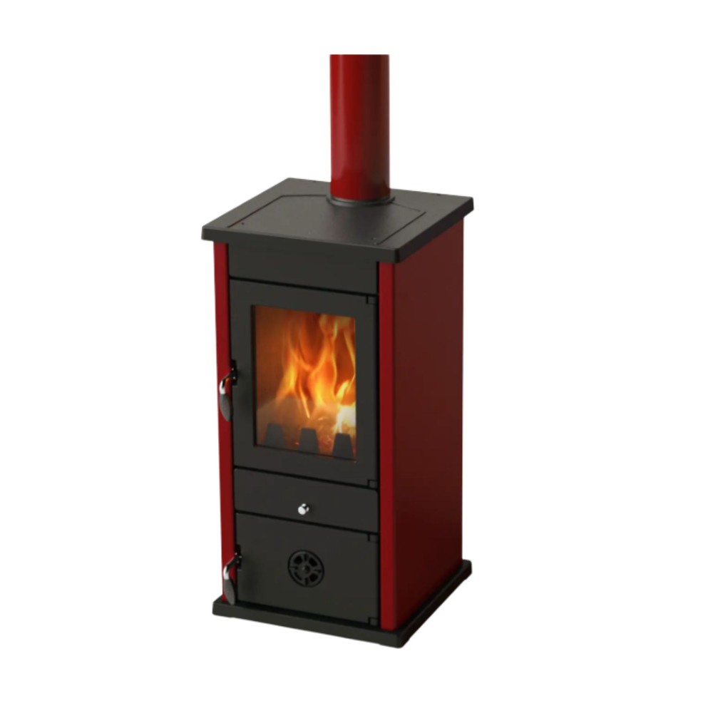 Σόμπα ξύλου MBS Vesta Red, 10kW | Σόμπες ξύλου | Σόμπες |