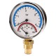 Θερμομανόμετρο κάθετο με βαλβίδα Cewal | Thermometers/Manometers | Control Devices |
