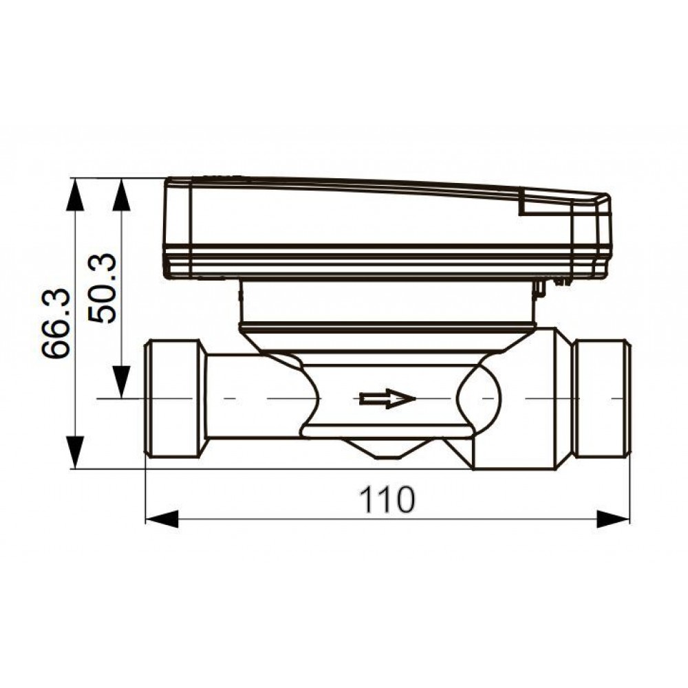 Θερμιδομετρητής θέρμανσης Siemens WFM502 + kit εγκατάστασης | Εξαρτήματα Ασφαλείας | Υδραυλικά Όργανα |