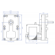 Ηλεκτρομειωτήρας σόμπας πέλλετ Mellor FB1187, 2RPM για Eco Spar και Balkan Energy P10 | Ηλεκτρομειωτήρες σομπών πέλλετ | Ανταλλακτικά για σόμπες pellet |