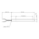 Αντίσταση σόμπας πέλλετ Arce, Cadel, Eurofiamma, Eurosteack, Μήκος 101mm, 300W | Αντιστάσεις σομπών πελλετ | Ανταλλακτικά για σόμπες pellet |