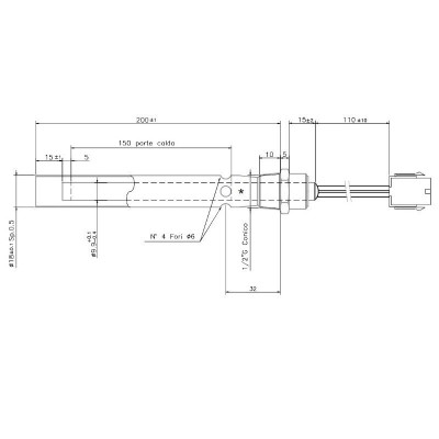 Αντίσταση ανάφλεξης σόμπας Pellet, μήκος 190mm, 350W - Σύγκριση Προϊόντων