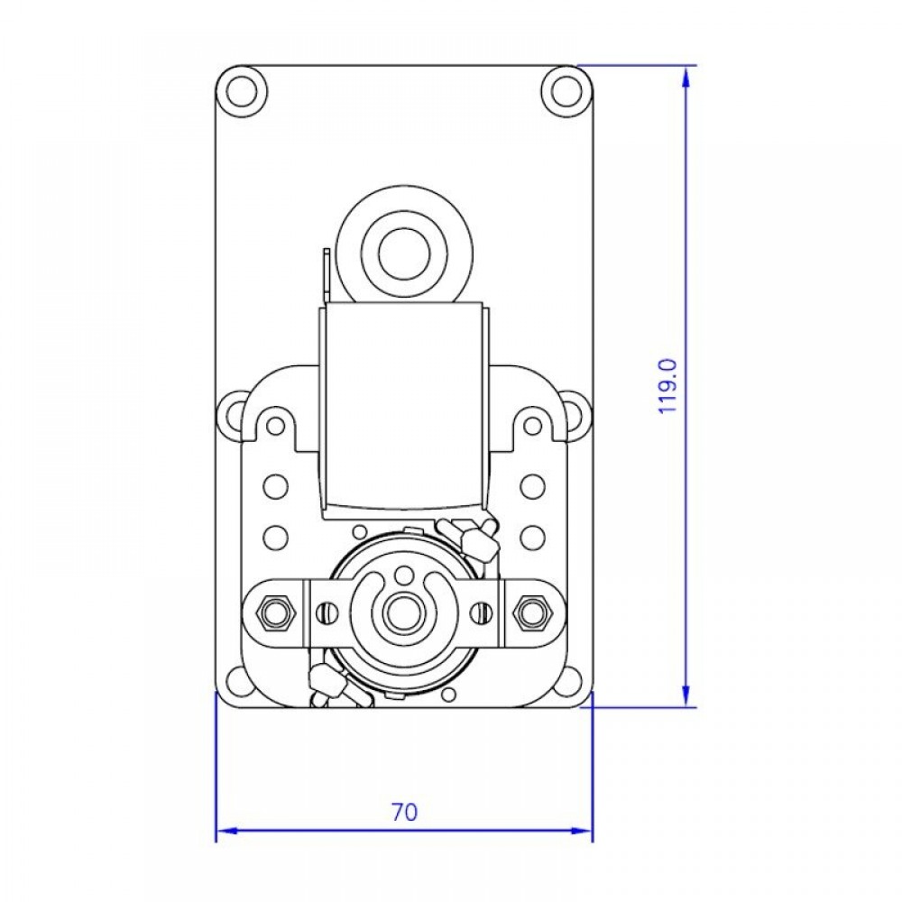 Ηλεκτρομειωτήρας σόμπας πέλλετ Mellor FB1324, 2RPM | Ηλεκτρομειωτήρες σομπών πέλλετ | Ανταλλακτικά για σόμπες pellet |