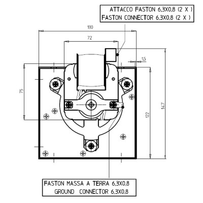 Εφαπτομενικός βεντιλατέρ σόμπας πέλλετ Ø80 mm, Ροής 305 m³/h - TGA 80/1-270/35 EMMEVI - FERGAS 158205 - Σύγκριση Προϊόντων