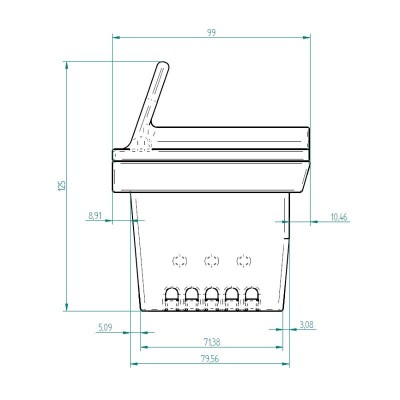 Δοχείο καύσης Pellet 118X99 - Ανταλλακτικά για σόμπες pellet