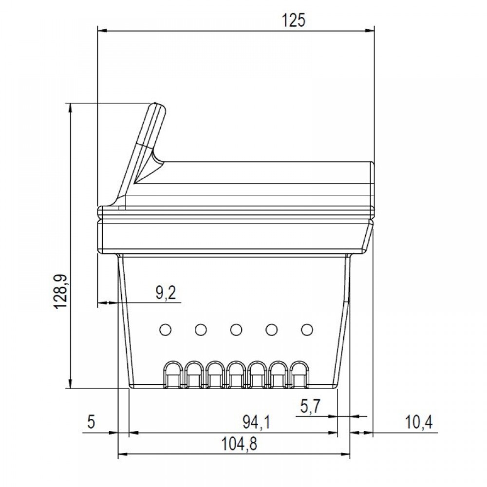 Μαντεμένιο δοχείο καύσης πέλλετ, 151X125mm | Θάλαμοι Καύσης | Ανταλλακτικά για σόμπες pellet |