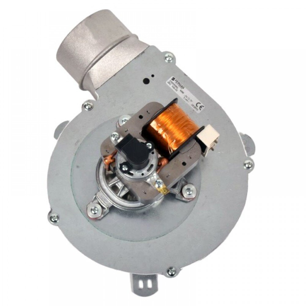Βεντιλατέρ καυσαερίων σόμπας πέλλετ Fergas VFC 1-160/S, Maximum, Ροής 162 m³/h για Ecoteck, Ferroli, Ravelli, Sideros | Βεντιλατέρς σομπών πέλλετ | Ανταλλακτικά για σόμπες pellet |