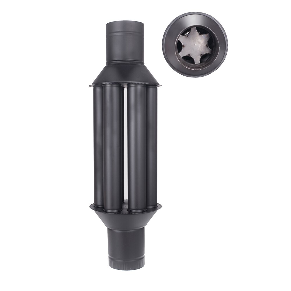 Εναλλάκτης θερμότητας Balkan Energy Vulkan 6 σωληνώσεων, Διάμετρος 120mm | Θερμοσυλλέκτες | Καμινάδες |