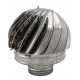 Περιστροφικό καπέλο καμινάδας, Ανοξείδωτο ατσάλι, Ф180