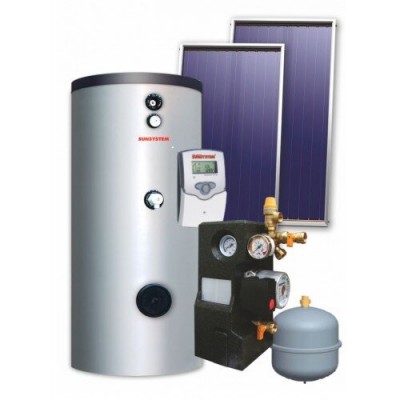 Ηλιακό σύστημα θερμοσίφωνα Sunsystem, SON 300L, Πάνελ 5 x 2.15m² - Ηλιακά